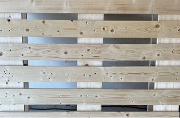 Custom manufactured pallets in a professional facility